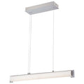 Open Box - Kovacs P1151-084-L 1 Light 1 Tier 3.5" Height LED Linear Chandelier from the Tube Collection
