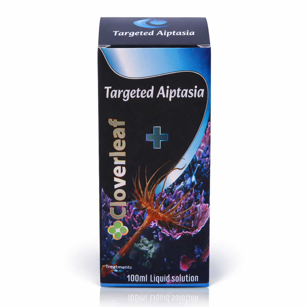 Cloverleaf Aiptasia Majano Remover 100ml Reef Safe Aquarium Treatment with Syringe