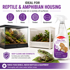 Beaphar Deep Clean Reptile Disinfectant 750ml Vivarium Terrarium Cleaner Spray