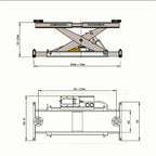 Katool KT-RJ70 7,000 lb Rolling Jack