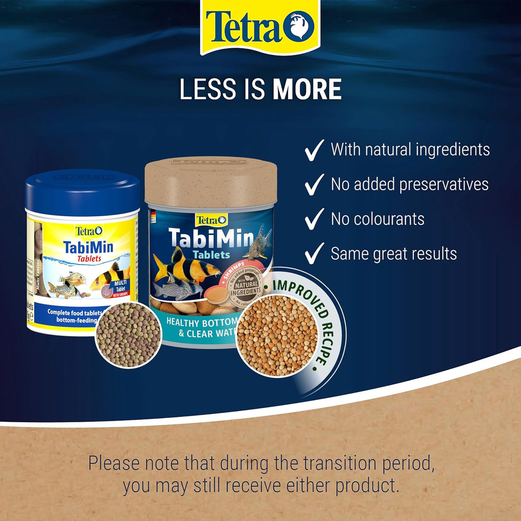 Tetra TabiMin Sinking Tablets Food