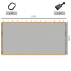 Replacement Mosquito Netting for Gazebo 10' x 10'with Zippers, Beige