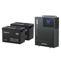 48V Premium Backup System – 50Ah Self-Heating LiFePO4 Battery & 3500W Pure Sine Wave Solar Inverter Charger