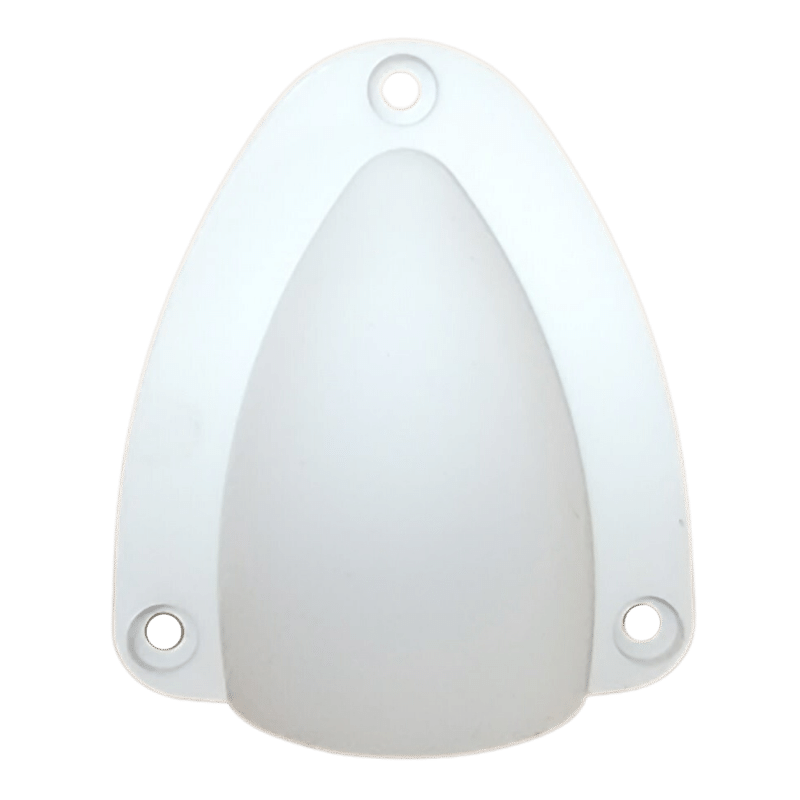Exotronic Large White Clamshell Cable Entry Cover
