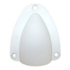 Exotronic Large White Clamshell Cable Entry Cover