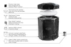 Glacial Dip™ Ice Bath Cold Plunge Recovery Pod with Pump