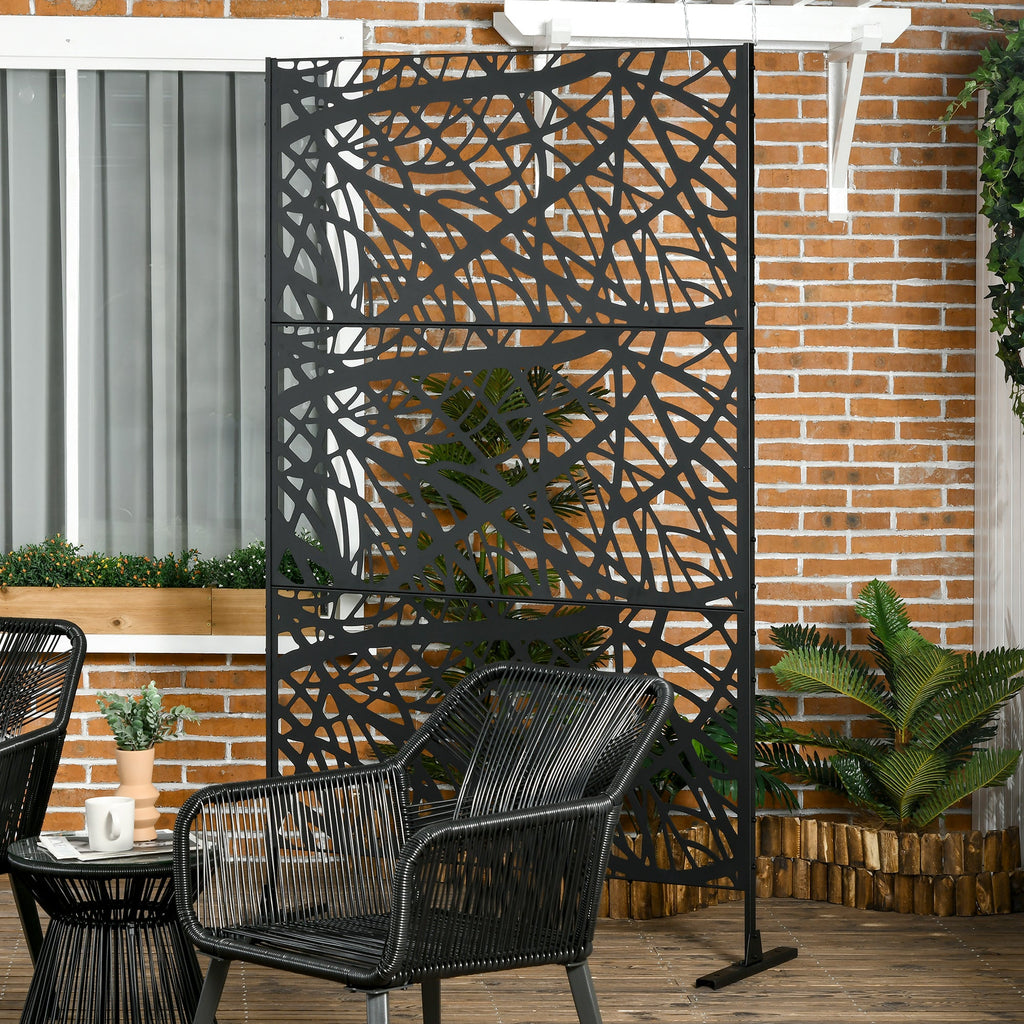 6.5FT Privacy Screen with Twisted Branch Design for Decorative Shade & Climbing Plants