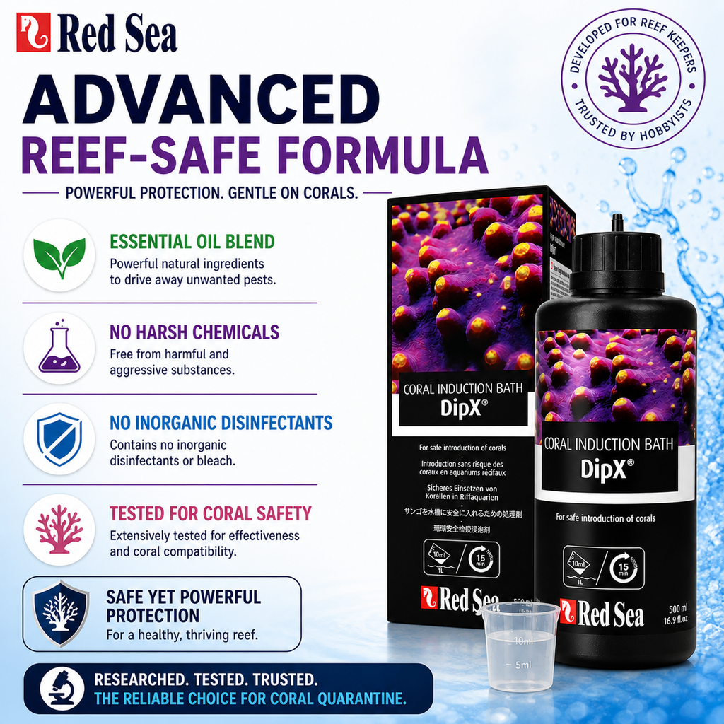 Red Sea DipX Coral Dip Solution for Reef Aquariums
