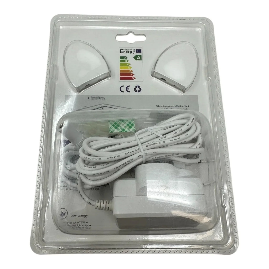 LED Strip Light Kit with Motion Sensor 12V Warm White | Twin Pack