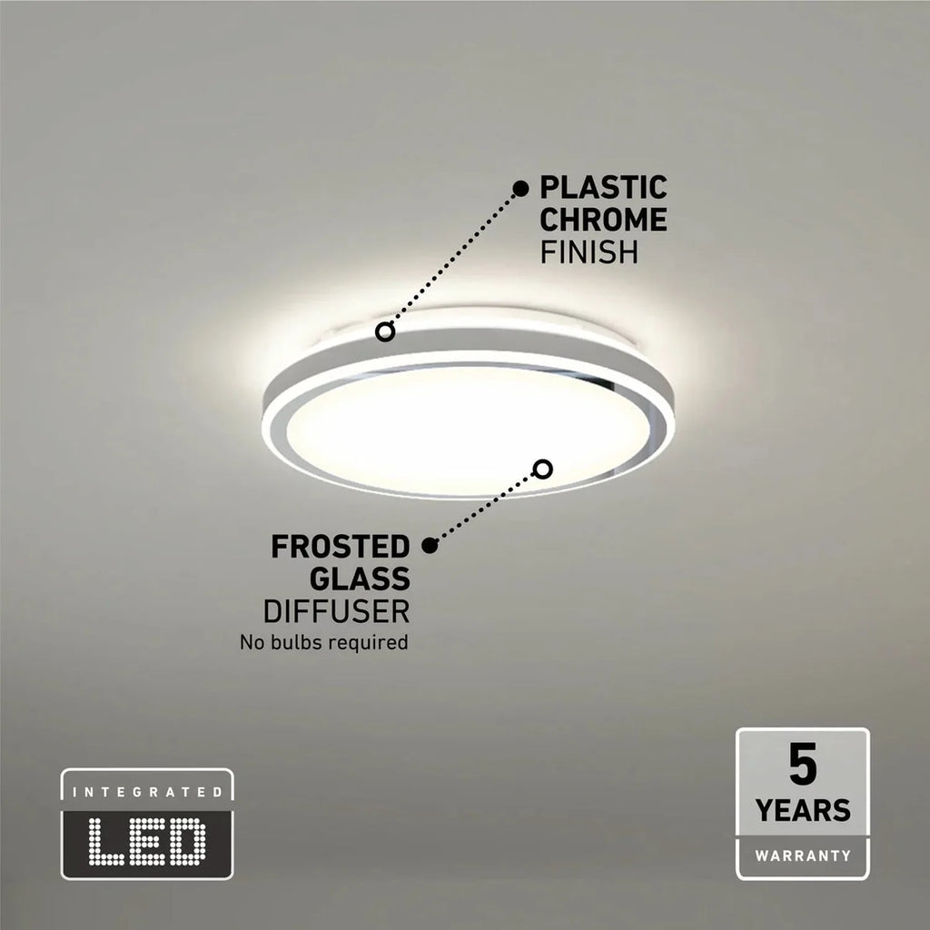 Artika Altitude LED Ceiling Light Fixture 35W 2500lm Dimmable