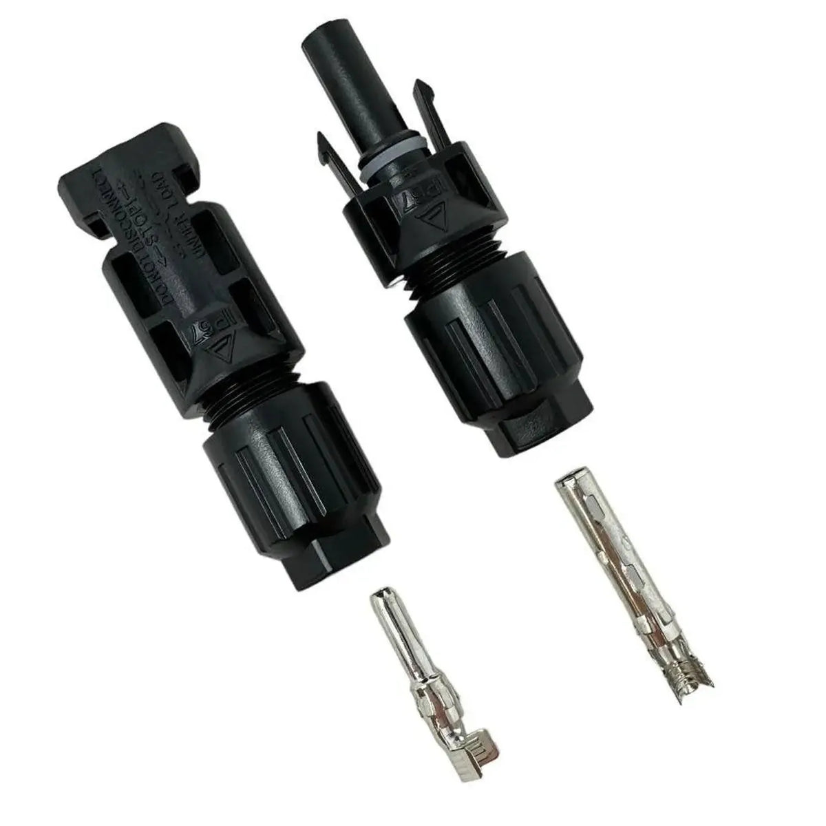 MC4-Compatible Solar Connectors 4mm²/6mm² | Male & Female Pair