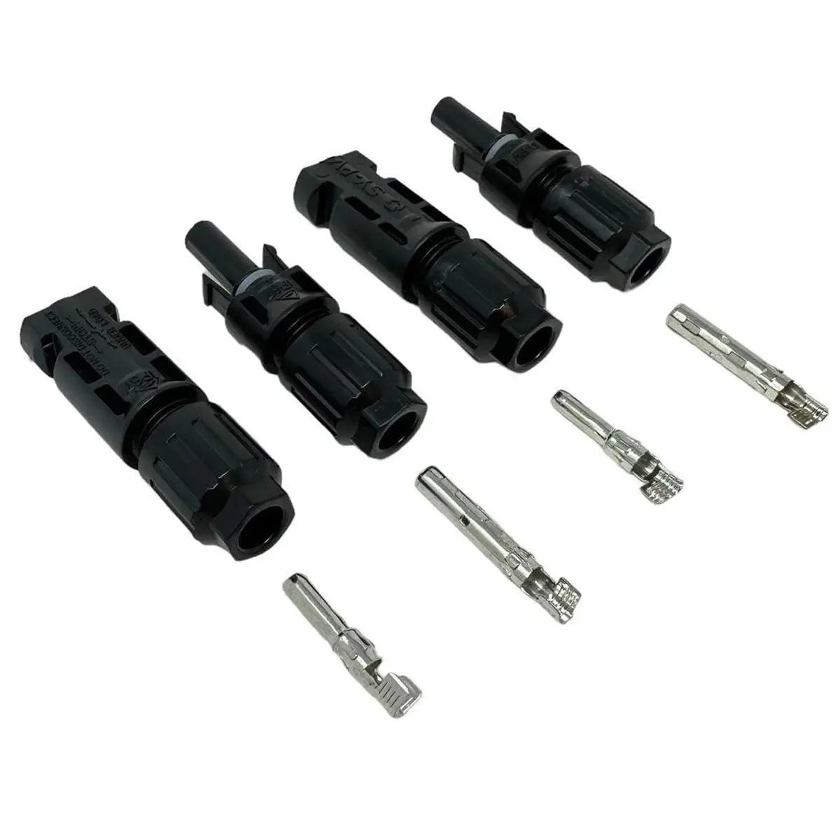 MC4-Compatible Solar Connectors 4mm²/6mm² | Male & Female Pair