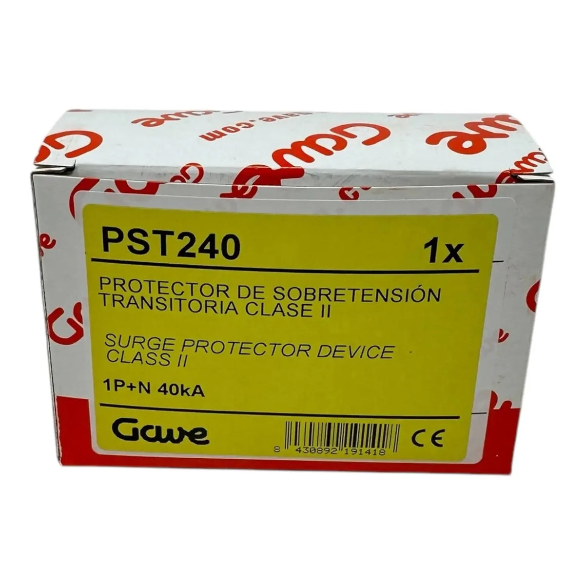 PST-240 Single Phase 230V Surge Protector Class II 20kA | GAVE Electro