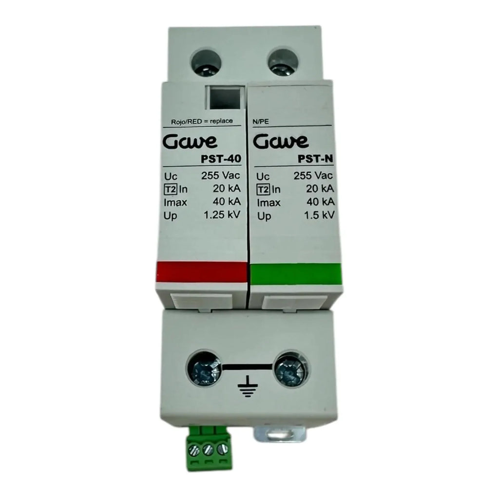 PST-240 Single Phase 230V Surge Protector Class II 20kA | GAVE Electro