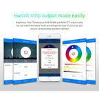 MiBoxer WL5 WiFi 5 in 1 LED Strip Controller RGB+CCT 12-24V