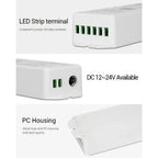 MiBoxer WL5 WiFi 5 in 1 LED Strip Controller RGB+CCT 12-24V