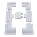 Solar Panel Mounting Bracket Kit Drill Free ABS 7-Piece | Voltacon