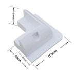 Solar Panel Mounting Bracket Kit Drill Free ABS 7-Piece | Voltacon