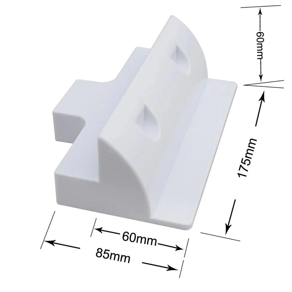 Solar Panel Mounting Bracket Kit Drill Free ABS 7-Piece | Voltacon