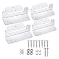 Solar Panel Z Bracket Mounting Kit 4pcs | Stainless Steel