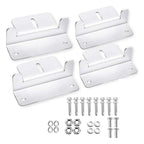 Solar Panel Z Bracket Mounting Kit 4pcs | Stainless Steel