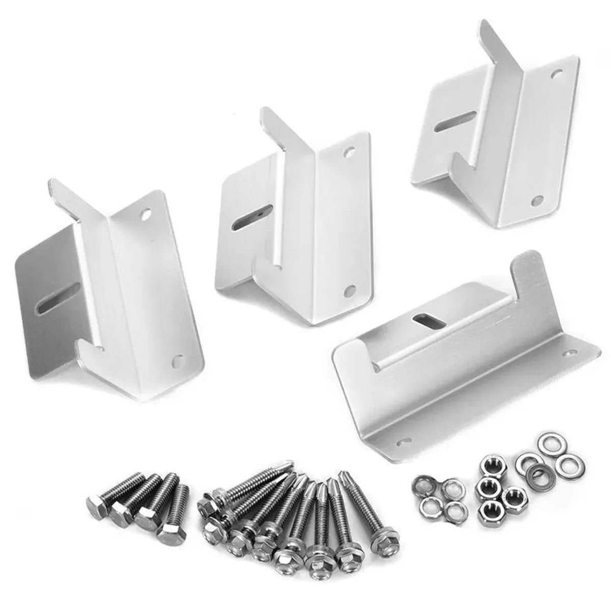 Solar Panel Z Bracket Mounting Kit 4pcs | Stainless Steel