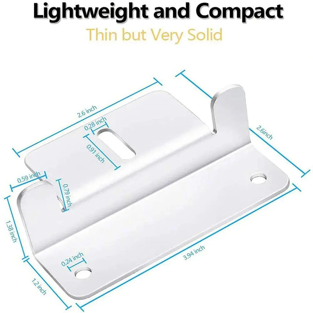 Solar Panel Z Bracket Mounting Kit 4pcs | Stainless Steel