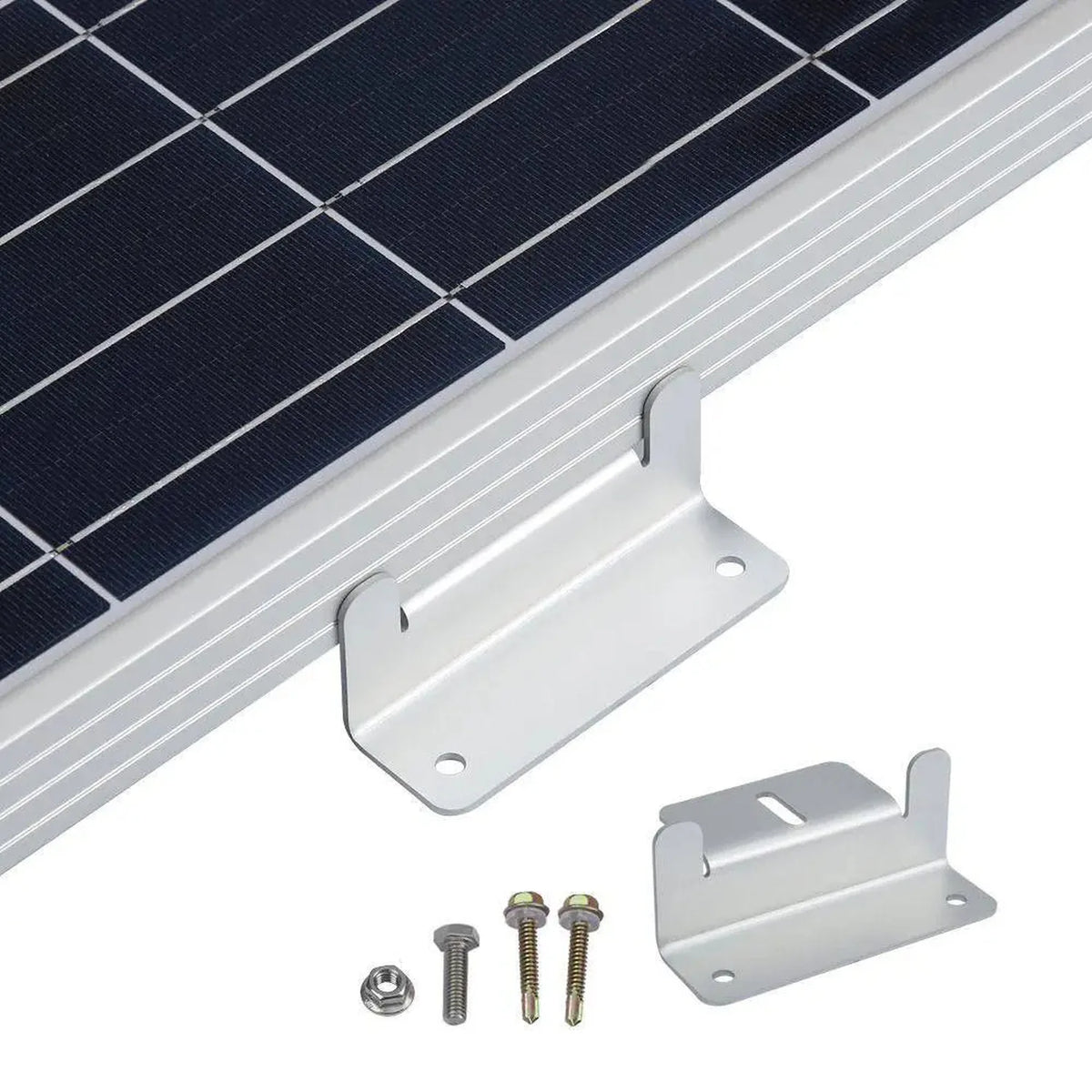 Solar Panel Z Bracket Mounting Kit 4pcs | Stainless Steel