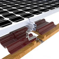 Tile Roof Solar Panel Mounting Kit Hooks and Rails Landscape | Voltacon