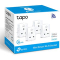 TP-Link Tapo P100 Wi-Fi Smart Plug UK | 4 Pack Alexa & Google Home