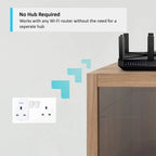 TP-Link Tapo P100 Wi-Fi Smart Plug UK | 4 Pack Alexa & Google Home