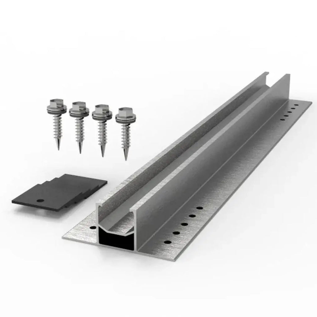 Rail-less Solar Panel Mounting 400mm | Trapezoidal Metal Roof