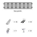 Rail-less Solar Panel Mounting 400mm | Trapezoidal Metal Roof