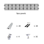 Rail-less Solar Panel Mounting 400mm | Trapezoidal Metal Roof