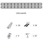 Rail-less Solar Panel Mounting 400mm | Trapezoidal Metal Roof