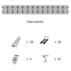 Rail-less Solar Panel Mounting 400mm | Trapezoidal Metal Roof