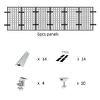 Rail-less Solar Panel Mounting 400mm | Trapezoidal Metal Roof