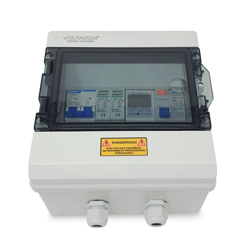 AC Combiner Box 230Vac with Surge Protection | Voltacon