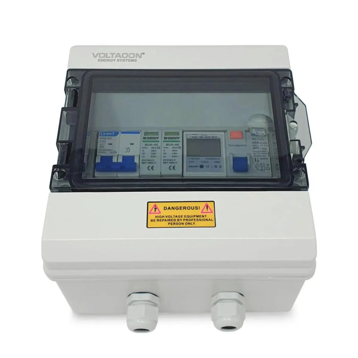 AC Combiner Box 230Vac with Surge Protection | Voltacon