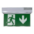 LED Emergency Exit Sign 6W Arrow Down IP20 | Ledison