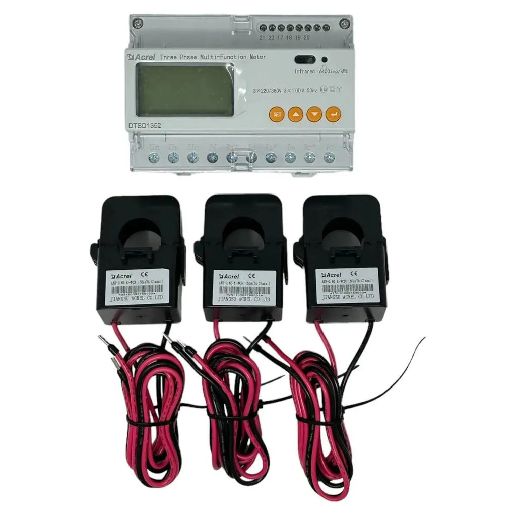 Acrel DTSD1352-C Three Phase Energy Meter for Solis Inverters | 3CT