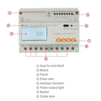 Acrel DTSD1352-C Three Phase Energy Meter for Solis Inverters | 3CT