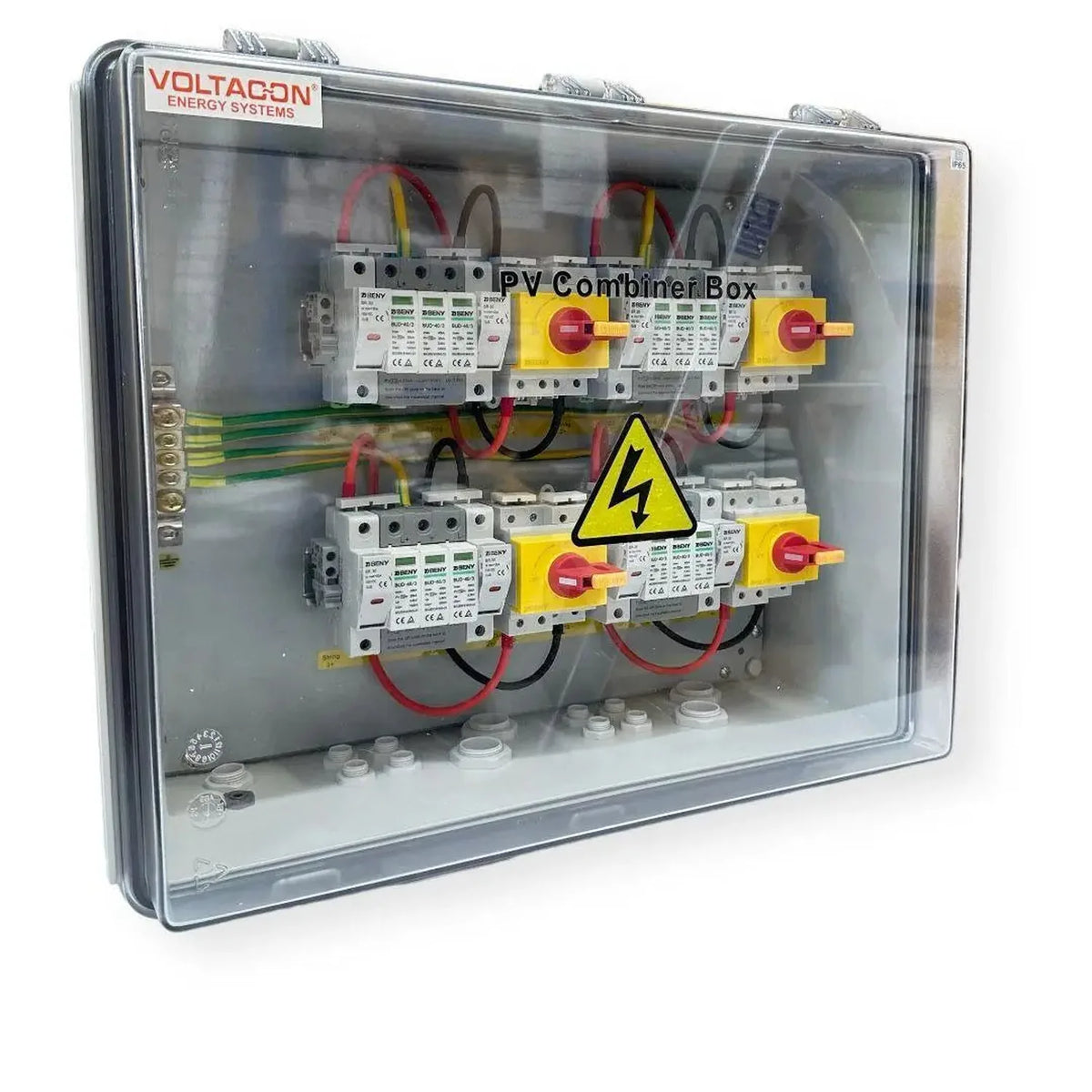 Solar PV DC Combiner Box 4-In 4-Out 1000V | Voltacon