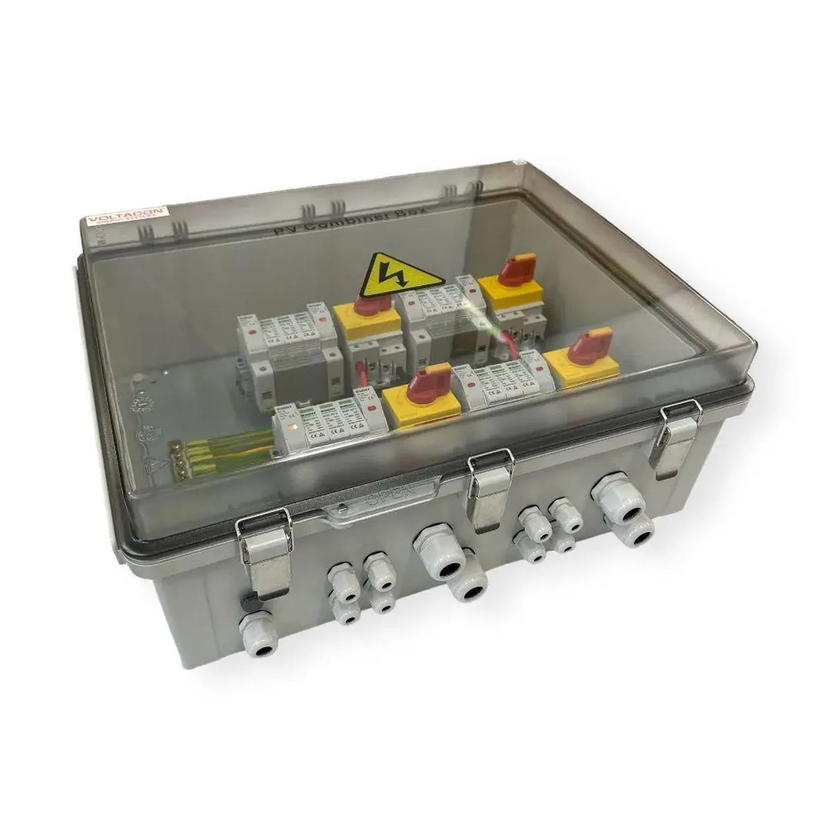 Solar PV DC Combiner Box 4-In 4-Out 1000V | Voltacon
