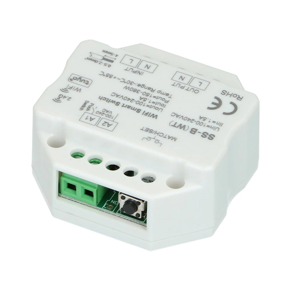 Skydance WiFi & RF Smart LED Light Switch 1-Way 230VAC | Tuya App