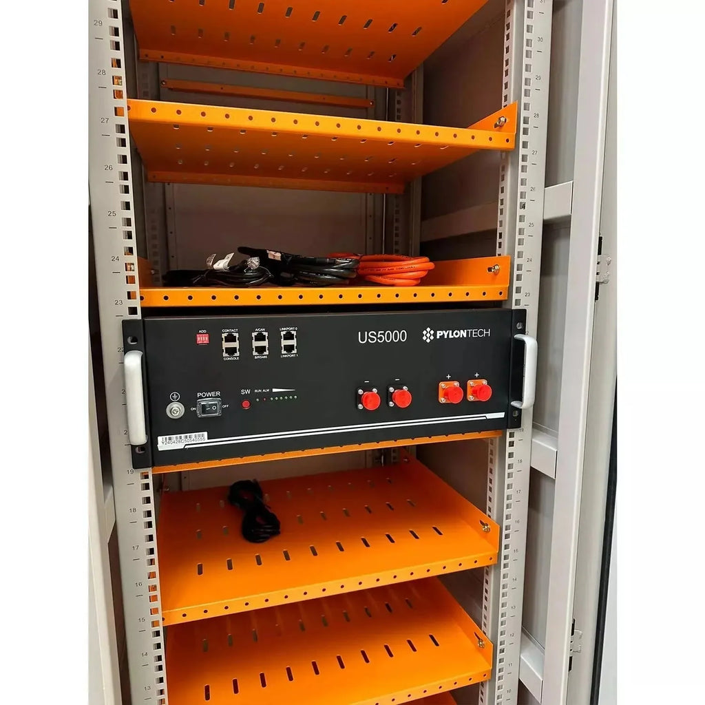 Outdoor & Indoor Battery Enclosure for 8x Pylontech US5000 | Voltacon