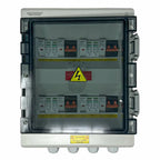 Solar PV Combiner Box 4 In 4 Out 600V DC | Surge Protection