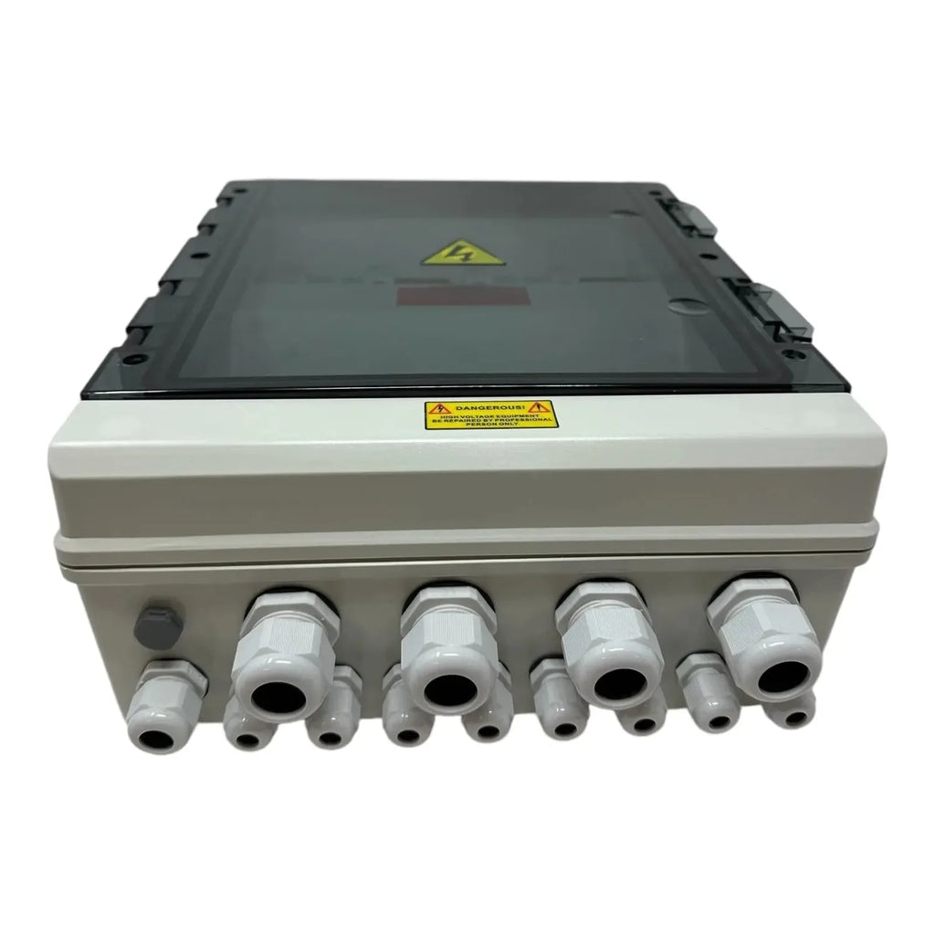 Solar PV Combiner Box 4 In 4 Out 600V DC | Surge Protection
