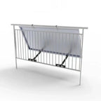 Adjustable Tilt Balcony & Fence Solar Panel Mounting Kit 15-30Deg