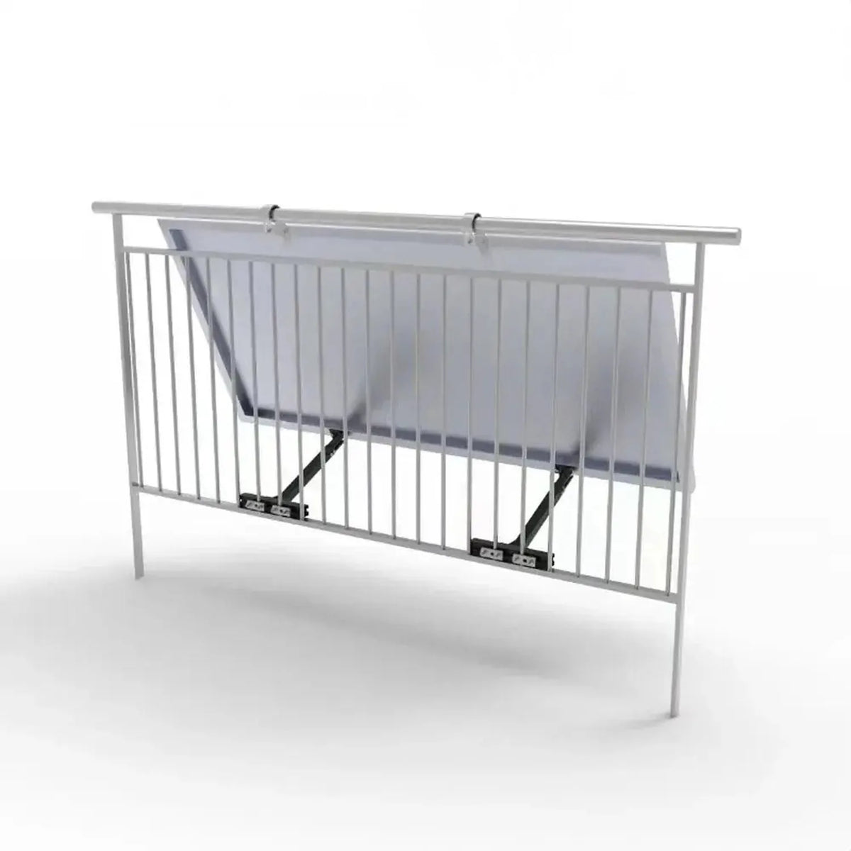 Adjustable Tilt Balcony & Fence Solar Panel Mounting Kit 15-30Deg
